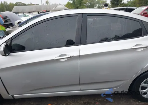 2012 Hyundai Accent Gls из США, поврежденный, VIN KMHCT4AE8CU197739